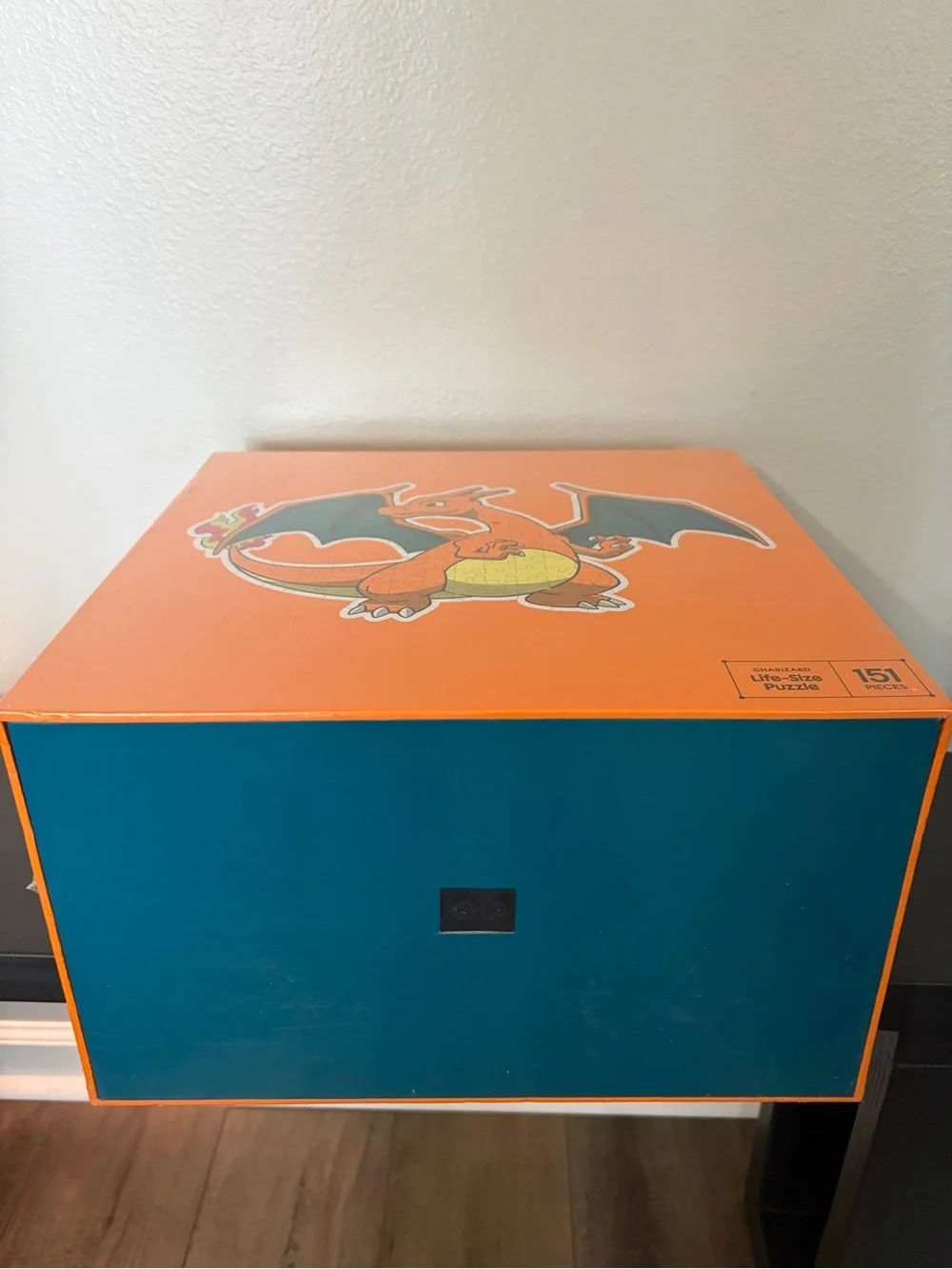 Pokémon Charizard Life-Size 151-Piece Interlocking Cardboard Puzzle Orange/Blue